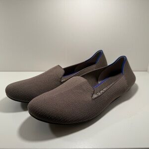 Rothy's Brown and Blue Slip-On Loafers